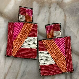 Colorful Beaded Earrings